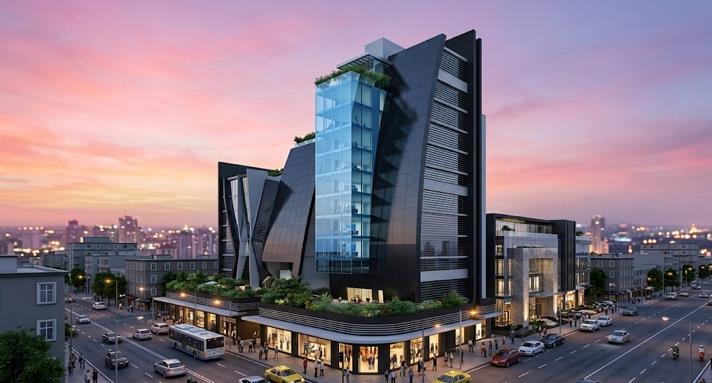 Mazloum Curved Tower